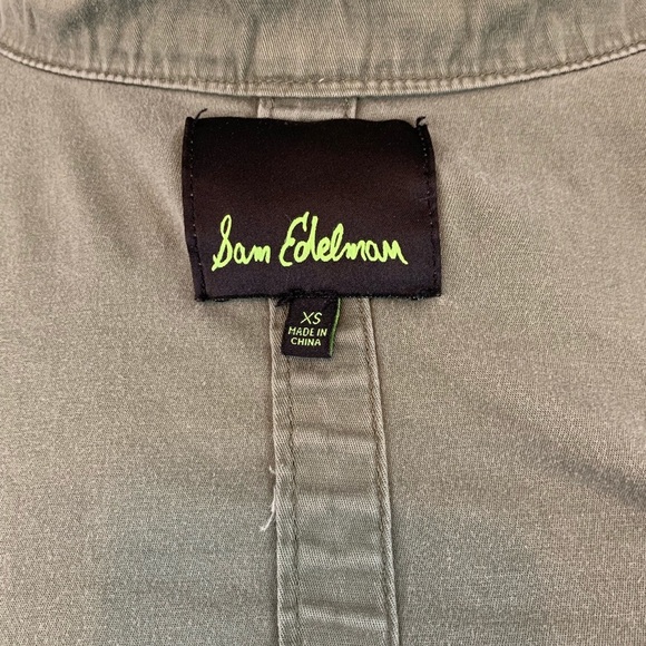 Sam Edelman Army Green Military Jacket - Picture 8 of 8